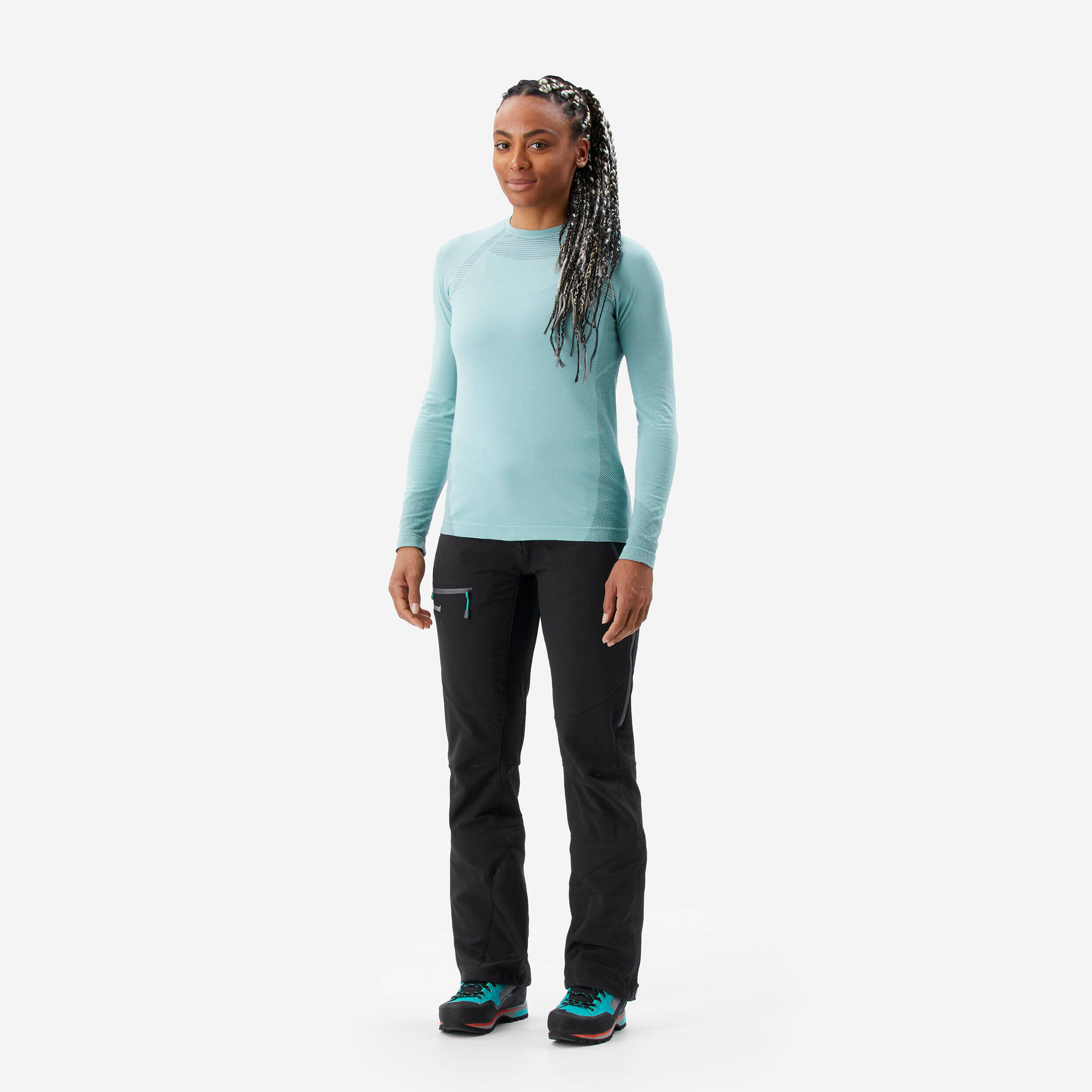 Women's Mountaineering Trousers - Alpinism Black -  3