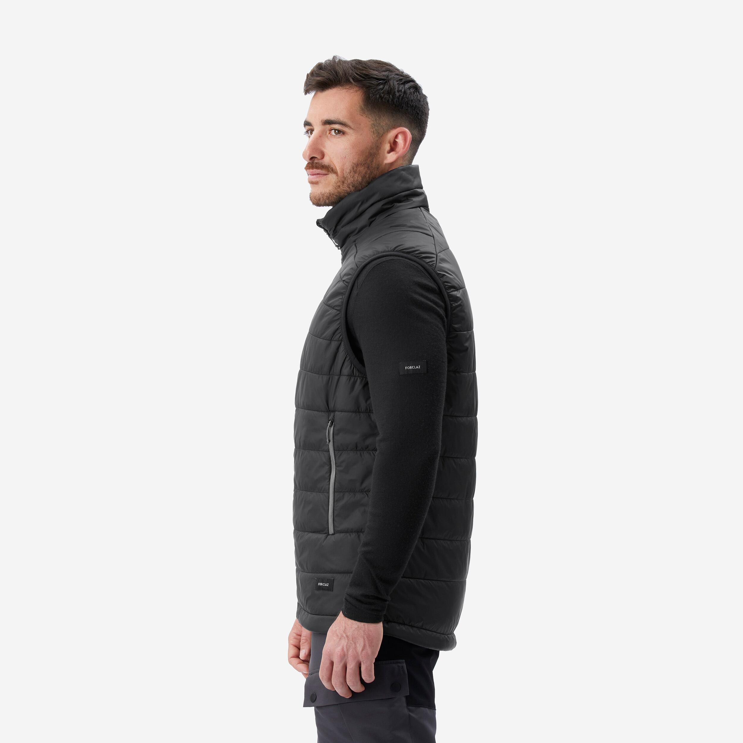 Gewatteerde bodywarmer MT100 voor heren zwart 7/7