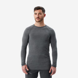 Camiseta seamless manga larga de lana hombre - ALPINISM 