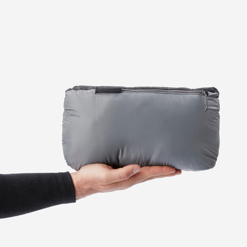 Doudoune de trek sans manches synthétique homme, MT100 noir