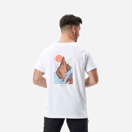 Vyriški laipiojimo marškinėliai „Vertika“, su Daniel Estmark piešiniu