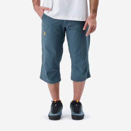 Herren 3/4 Bio-Baumwolle Kletterhose - Vertika grau