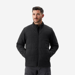 Doudoune de trek synthétique homme, MT50 0°C noir