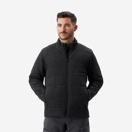 Doudoune de trek synthétique homme, MT50 0°C noir