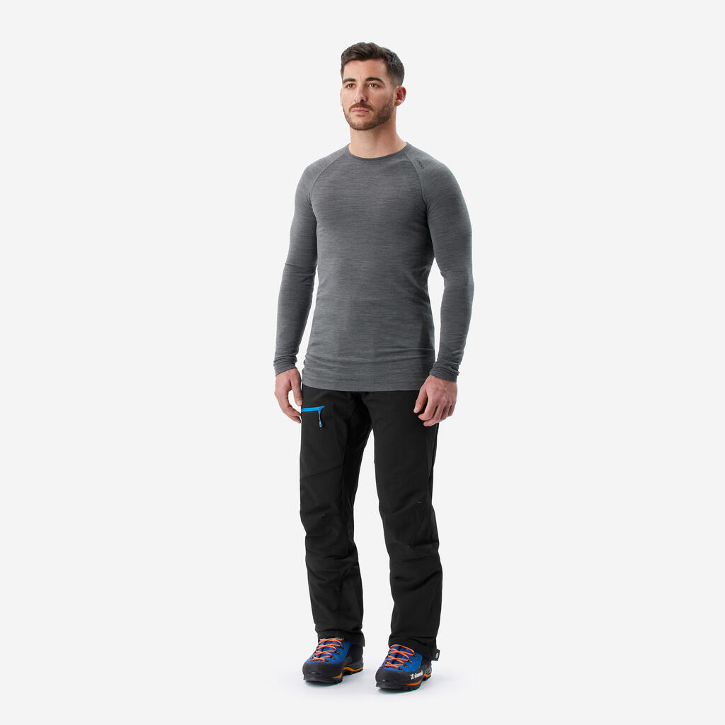 PANTALON ALPINISME HOMME - ALPINISM NOIR