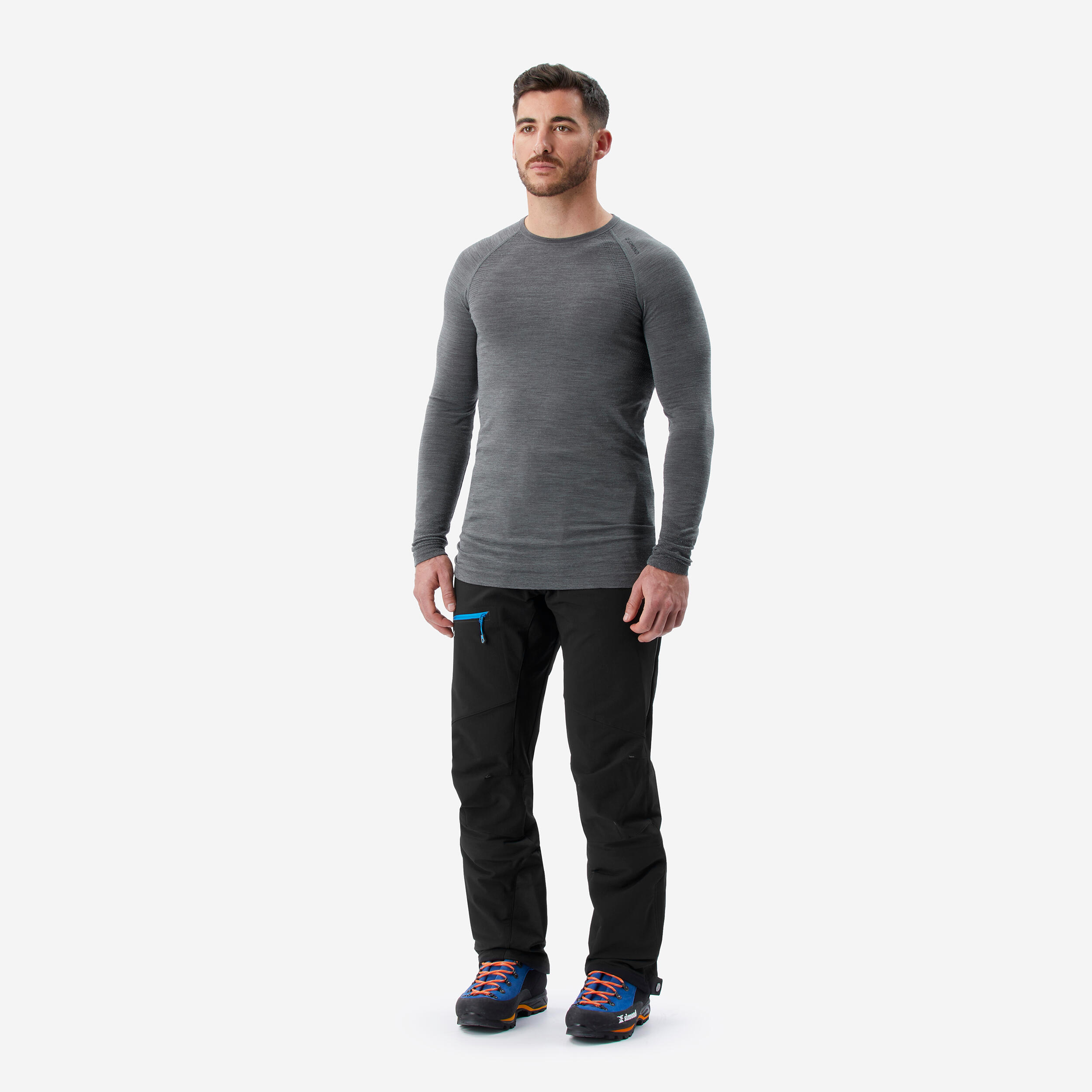 Pantalones de alpinismo y montaña con tirantes y polainas Hombre Simond Alpi 3/7