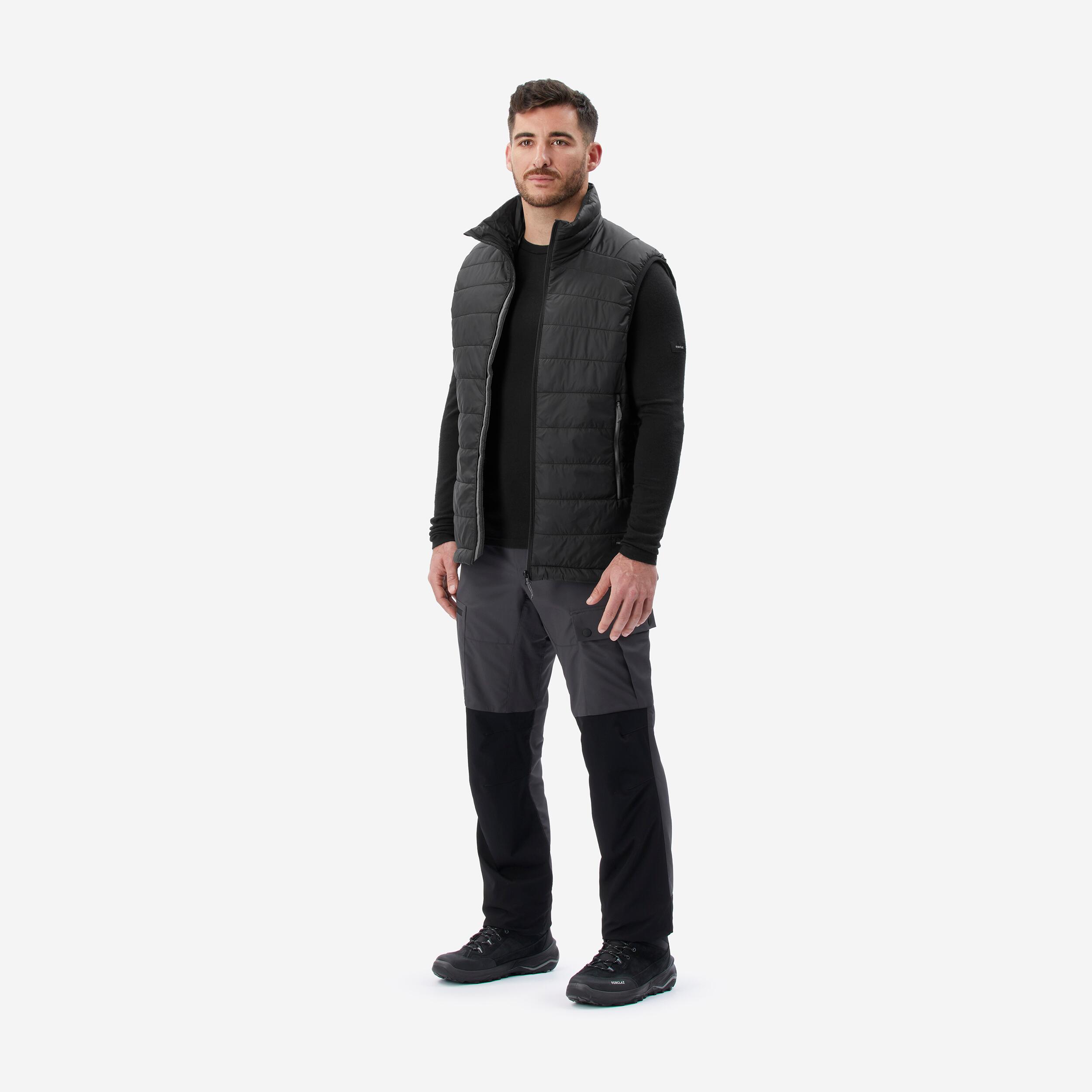 Gewatteerde bodywarmer MT100 voor heren zwart 2/7
