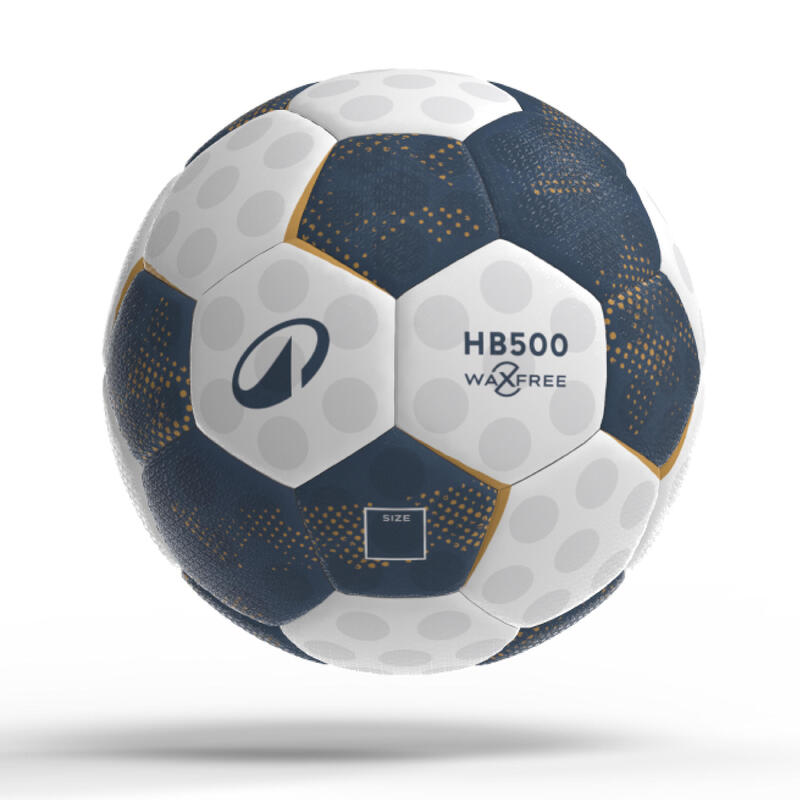 Minge de handbal fără rășină 1 - Waxfree Ultragrip Albastru-Alb