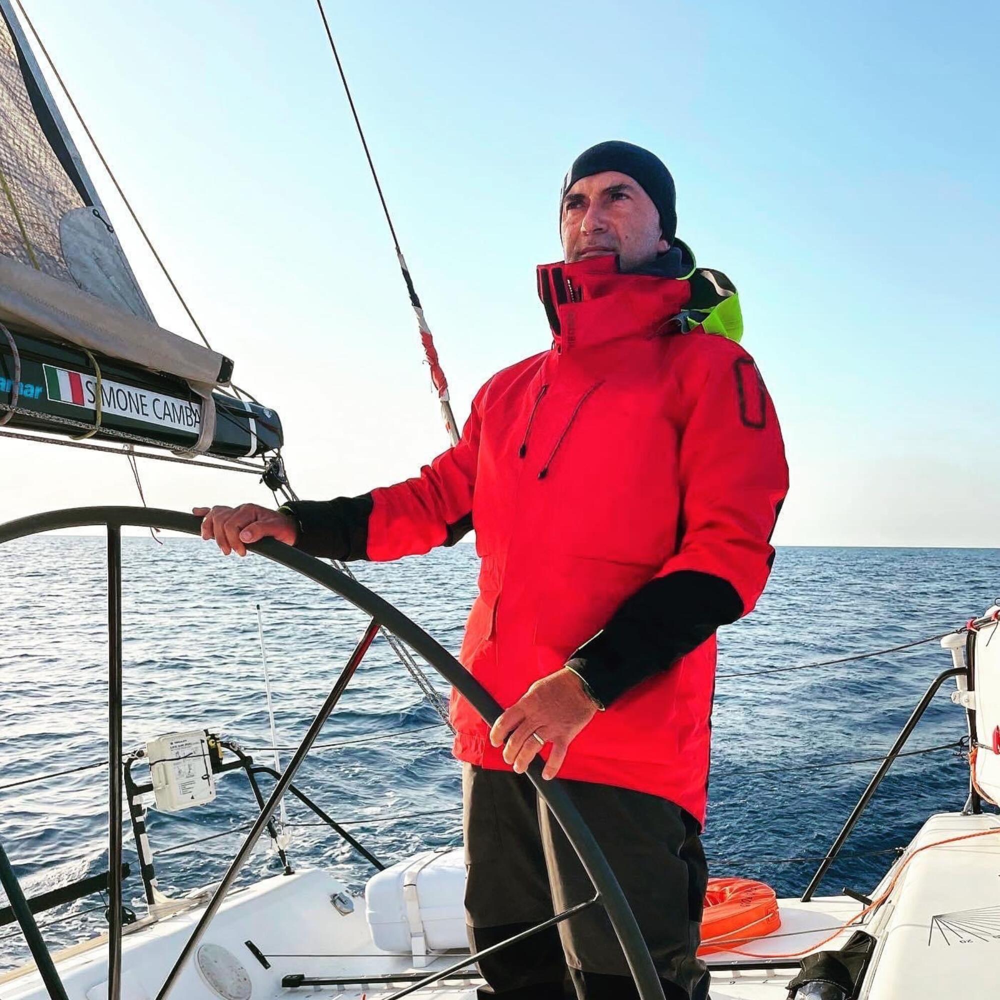 Segeljacke Offshore 900 Herren rot 32/32