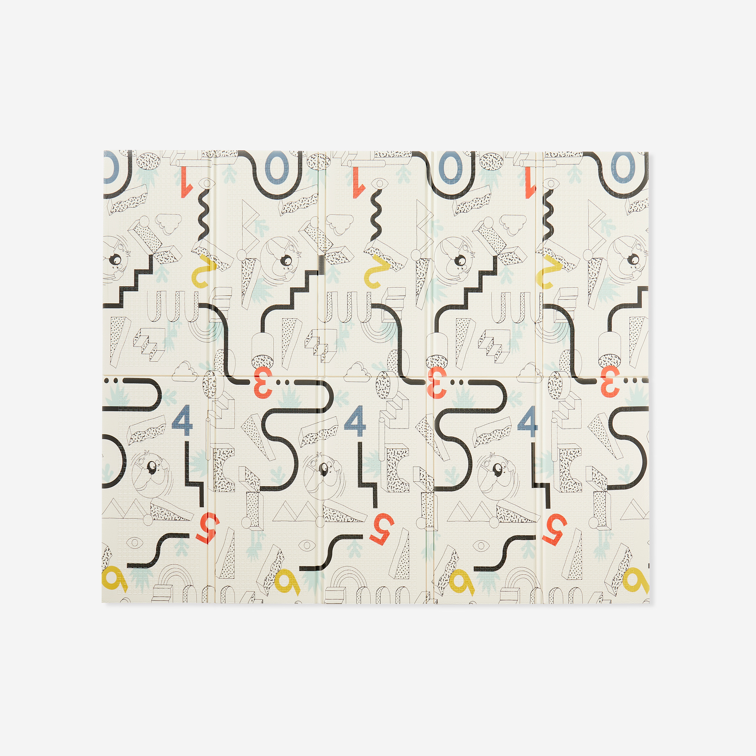 Tapis d'éveil pliable et réversible baby gym - Baby gym - Domyos- Clubs - Entreprises - Collectivités - Associations