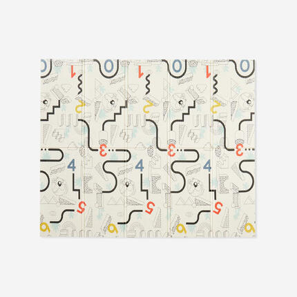 Spielmatte Kleinkind faltbar wendbar