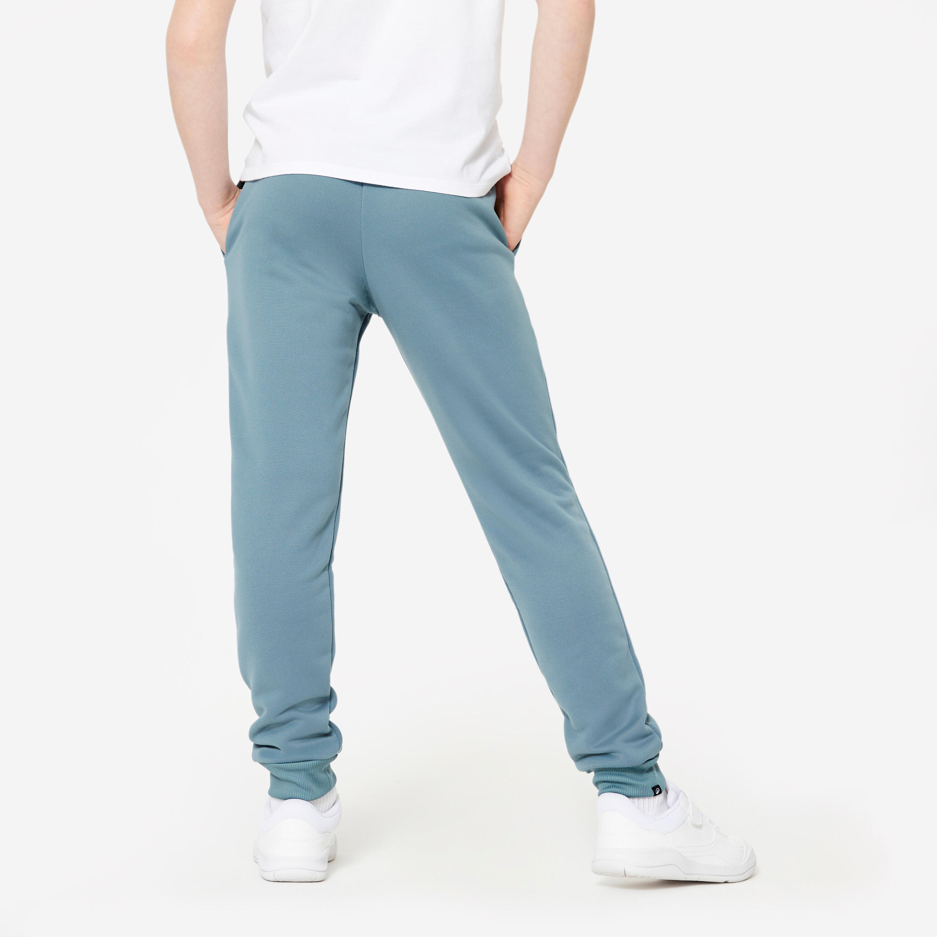 Pantalon de jogging mixte, enfant chaud synthétique respirant - S500 vert 4/6