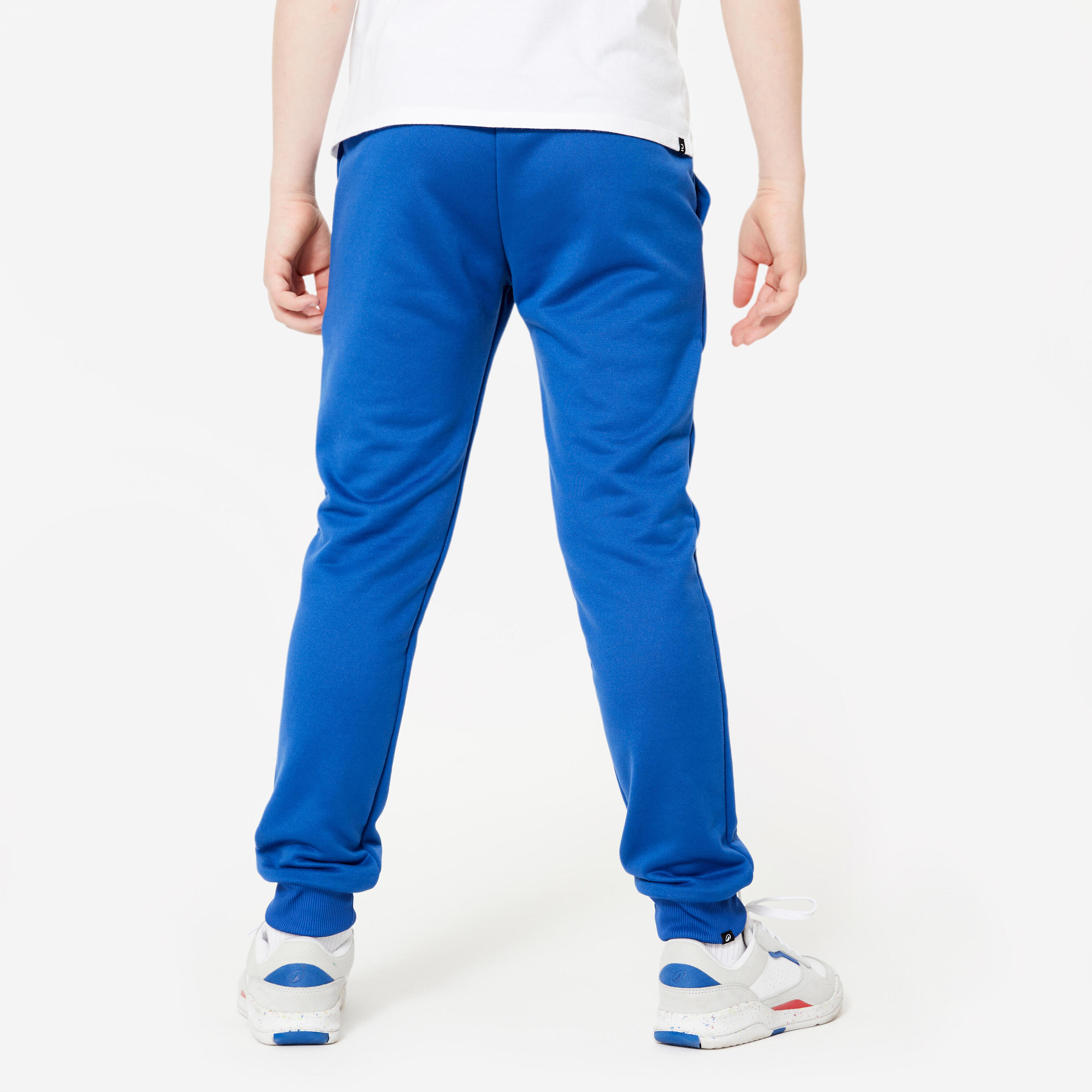 Pantalon de jogging mixte, enfant chaud synthétique respirant - S500 bleu 4/6