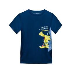 Camiseta de montaña y trekking manga corta Niños 6-14 años Trangoworld Morgins