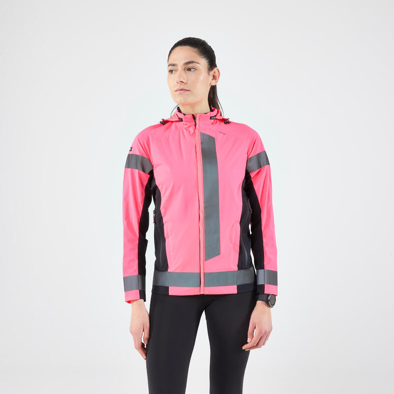 CHAQUETA KIPRUN MUJER WARM REGUL VISIBILIDAD DÍA Y NOCHE EPI 