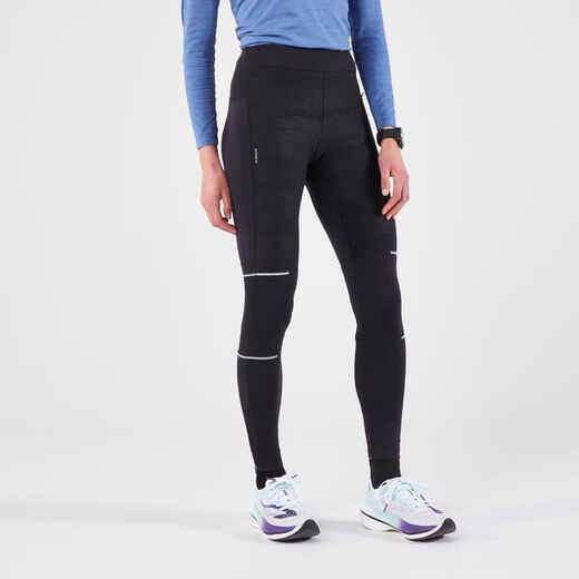 
      KIPRUN WARM RAIN - WOMEN'S WARM WATER-REPELLENT RUNNING TIGHTS - BLACK
  