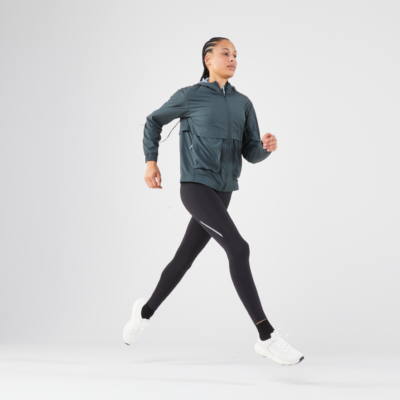 Time To Run Veste De Course Imperméable Légère Pour Femme - Coupe-Vent Respirante Avec Poches, Idéale Jogging Et Exercice