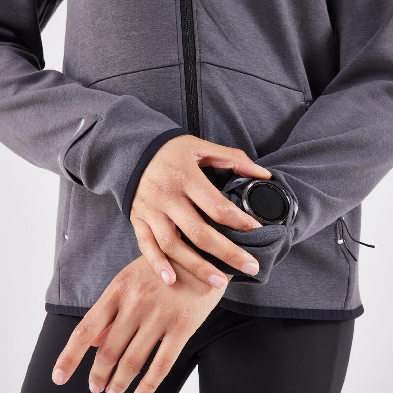 Dámská běžecká hřejivá bunda Run 500 Warm
