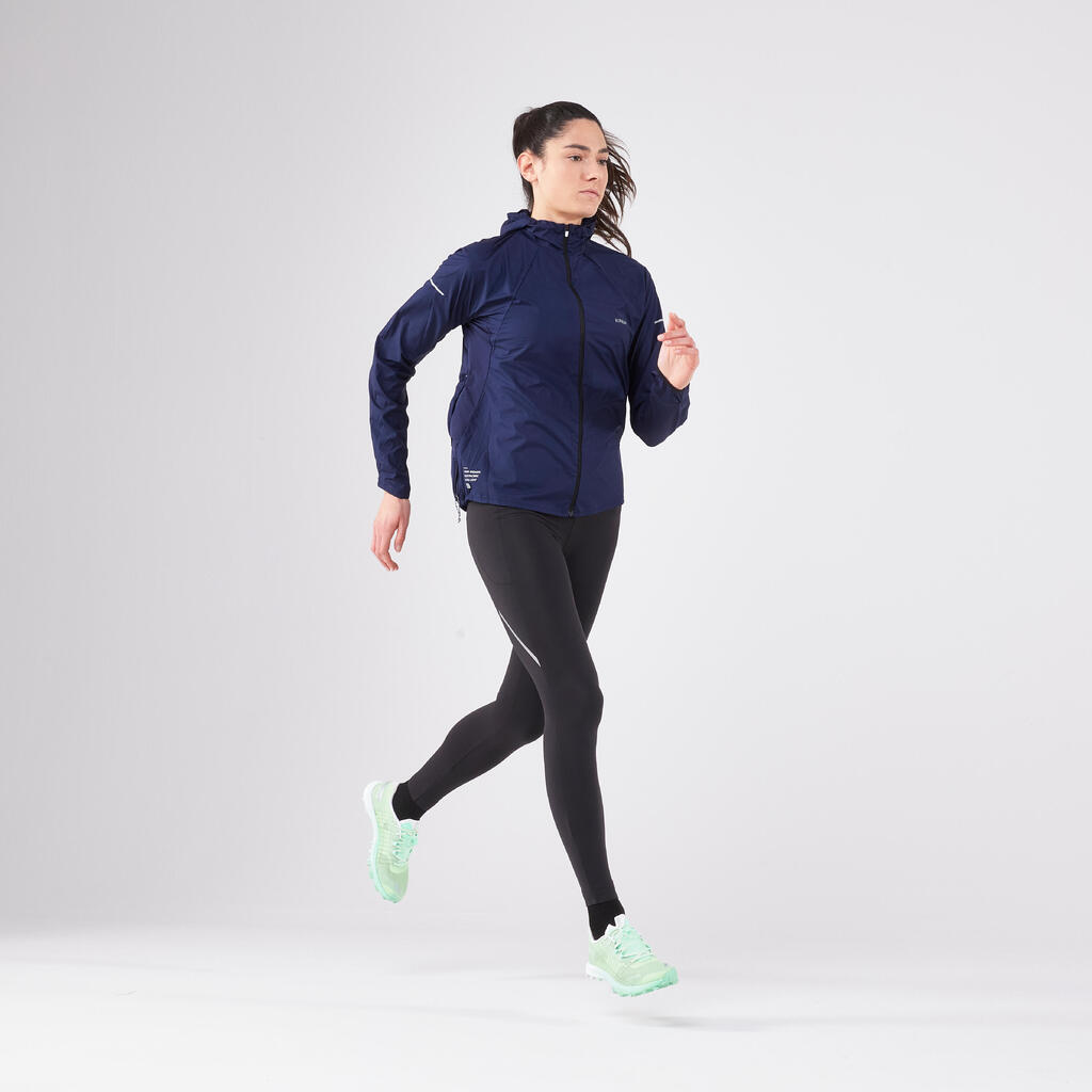Jakna za trčanje Kiprun Run 900 vetrootporna ženska - KIPRUN Run 900 Wind plava