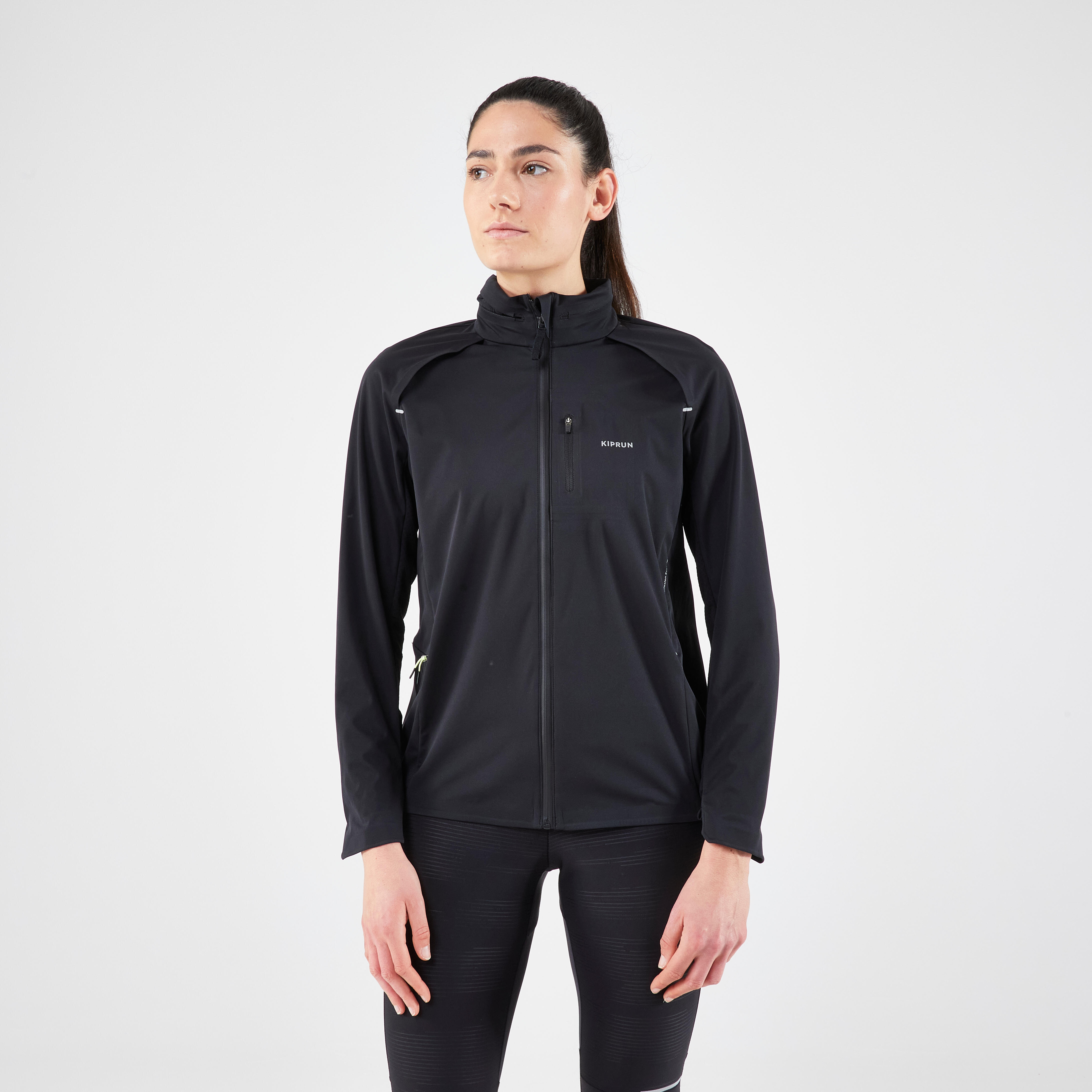 Laufjacke Damen - Run 900 Warm Regul schwarz