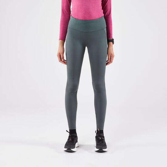 Leggings running RUN WARM 500 donna neri
