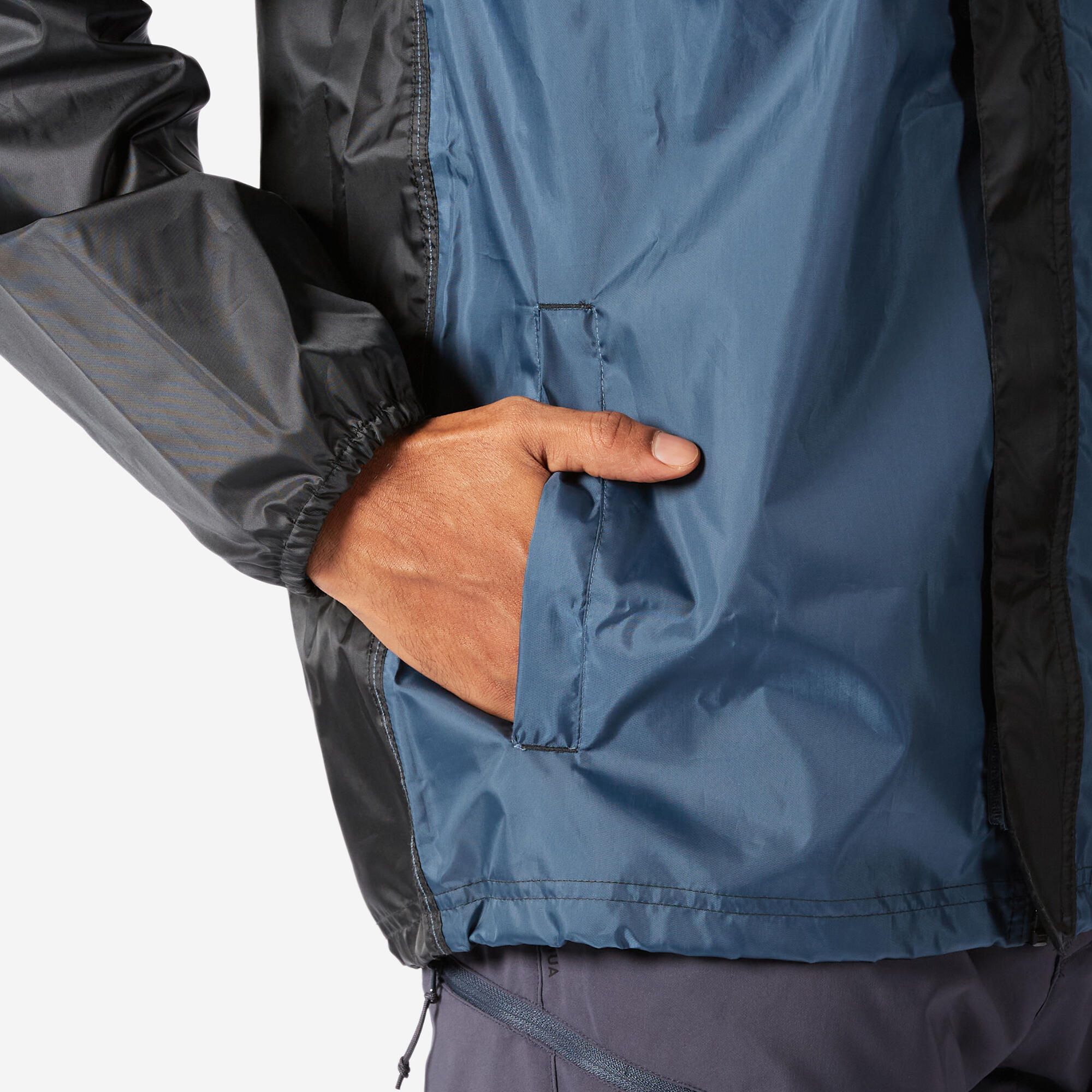 Mens rain jacket that folds into a pouch sale