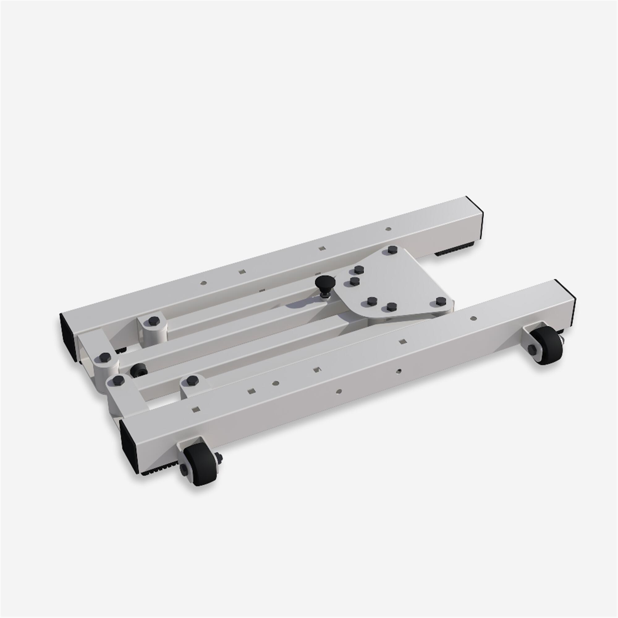 BASE PLIABLE - PIÈCE DÉTACHÉE MUSCULATION POUR RACK PLIABLE 120 Kg 2/8