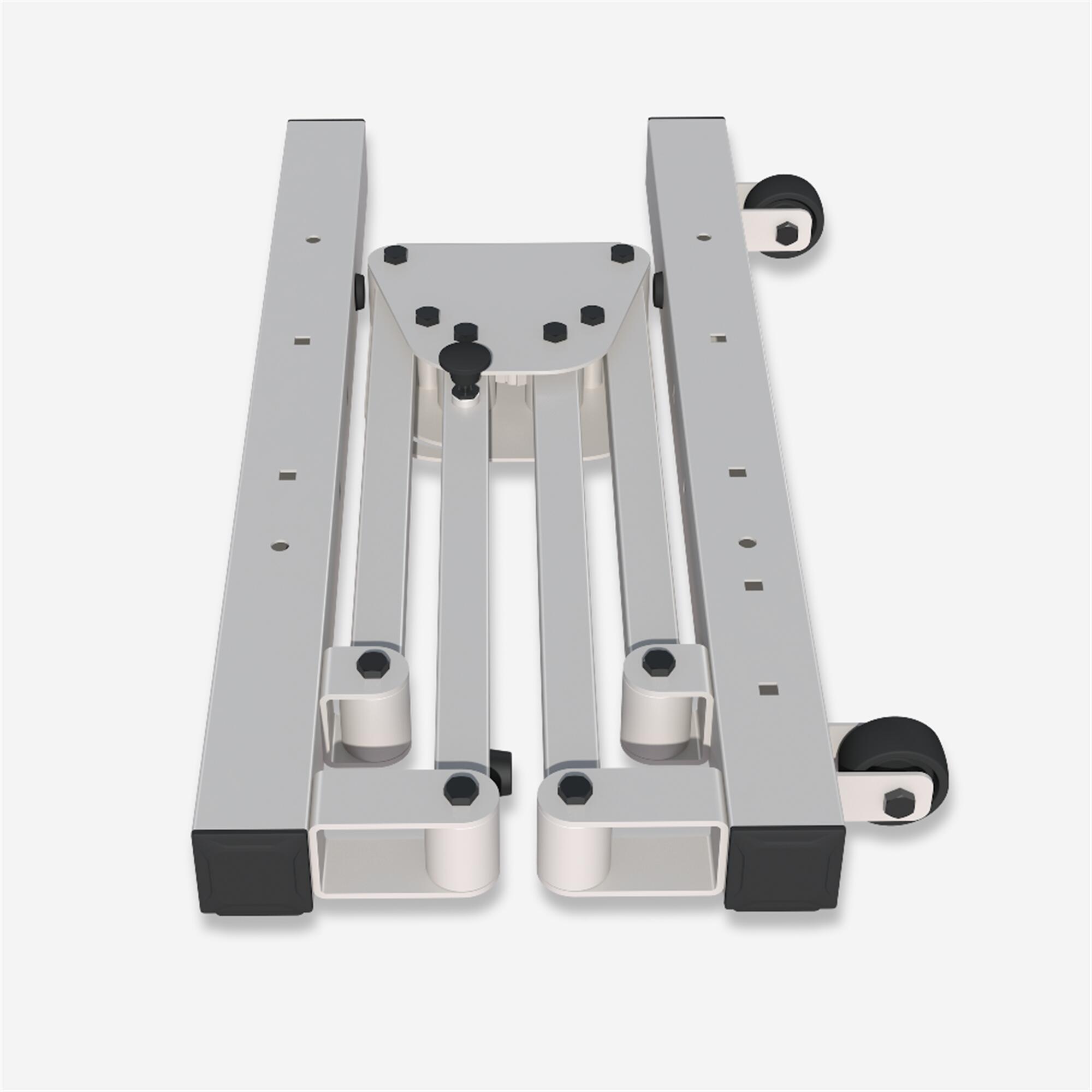 BASE PLIABLE - PIÈCE DÉTACHÉE MUSCULATION POUR RACK PLIABLE 120 Kg 4/8