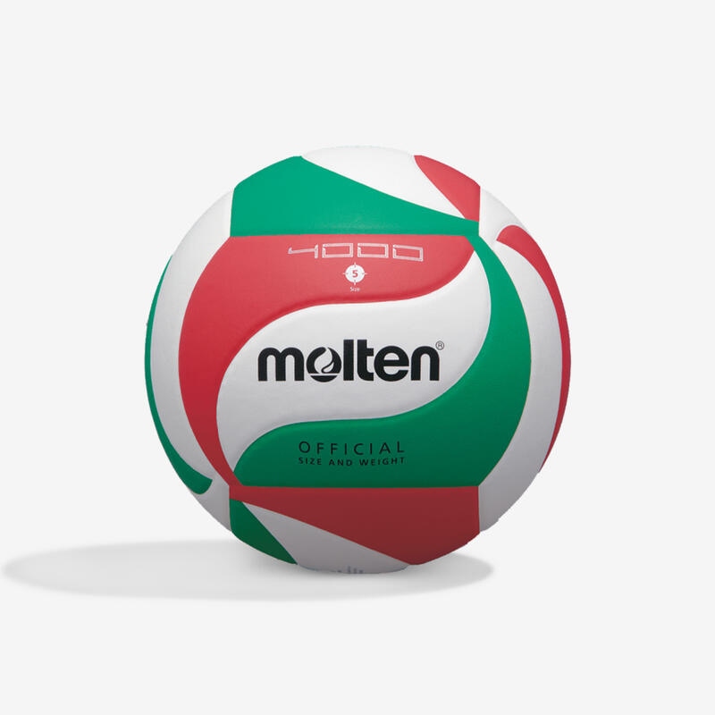 Volleybal maat 5 V5M4000 rood groen