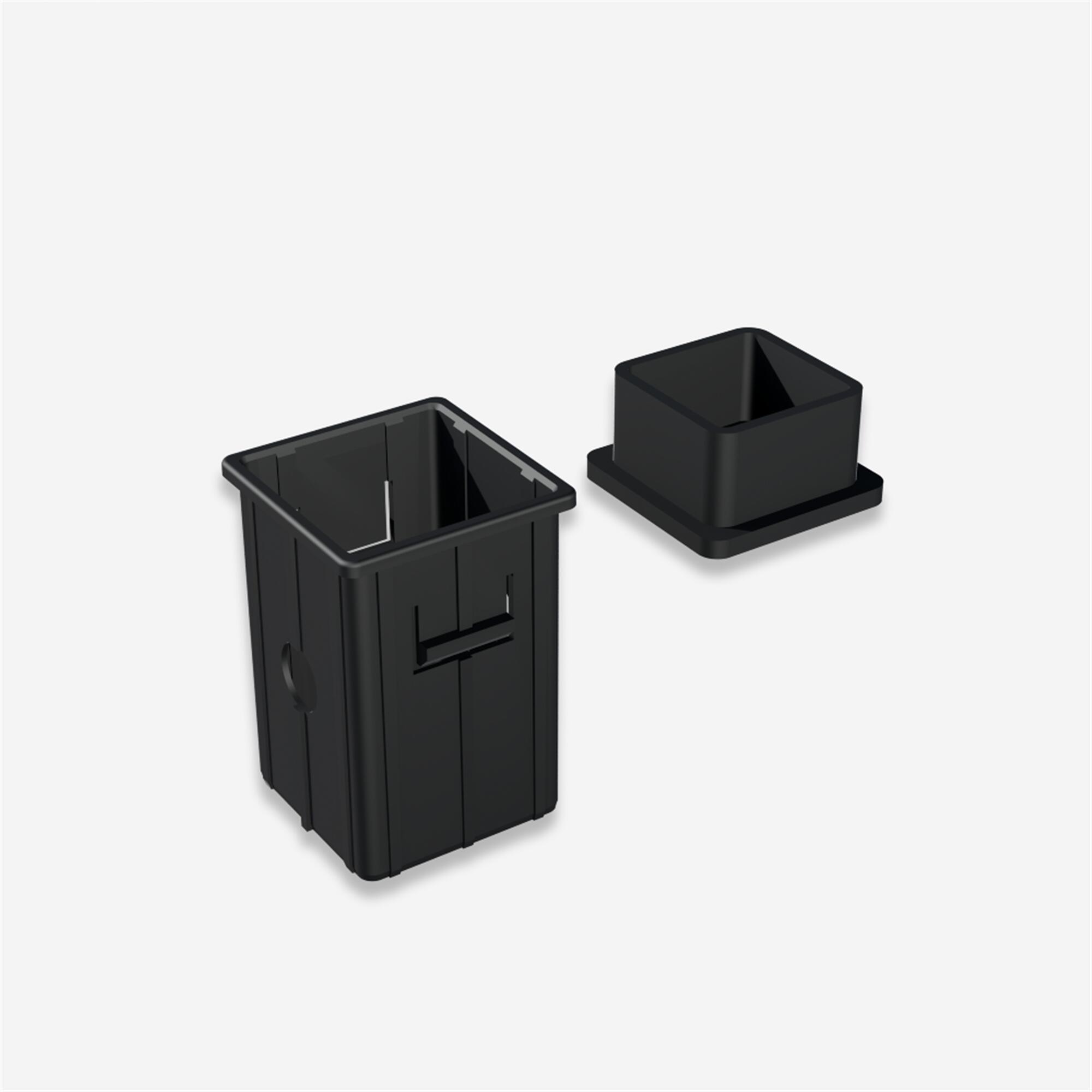 GUIDE PLASTIQUE CHANDELLE - PIÈCE DÉTACHÉE MUSCULATION POUR RACK PLIABLE 120 Kg