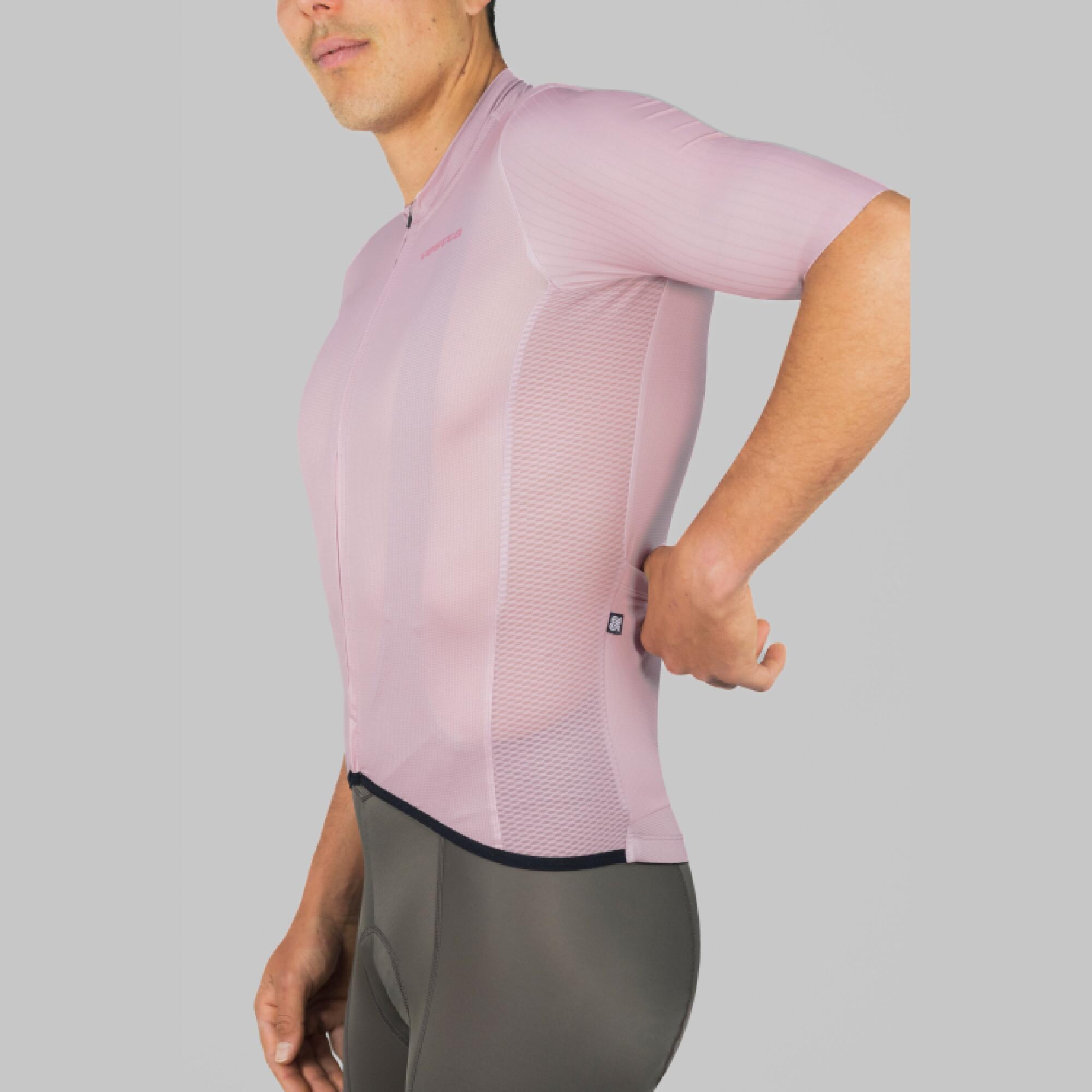 Maillot ciclismo manga corta unisex Vestta Pro Plus Lilac | Decathlon