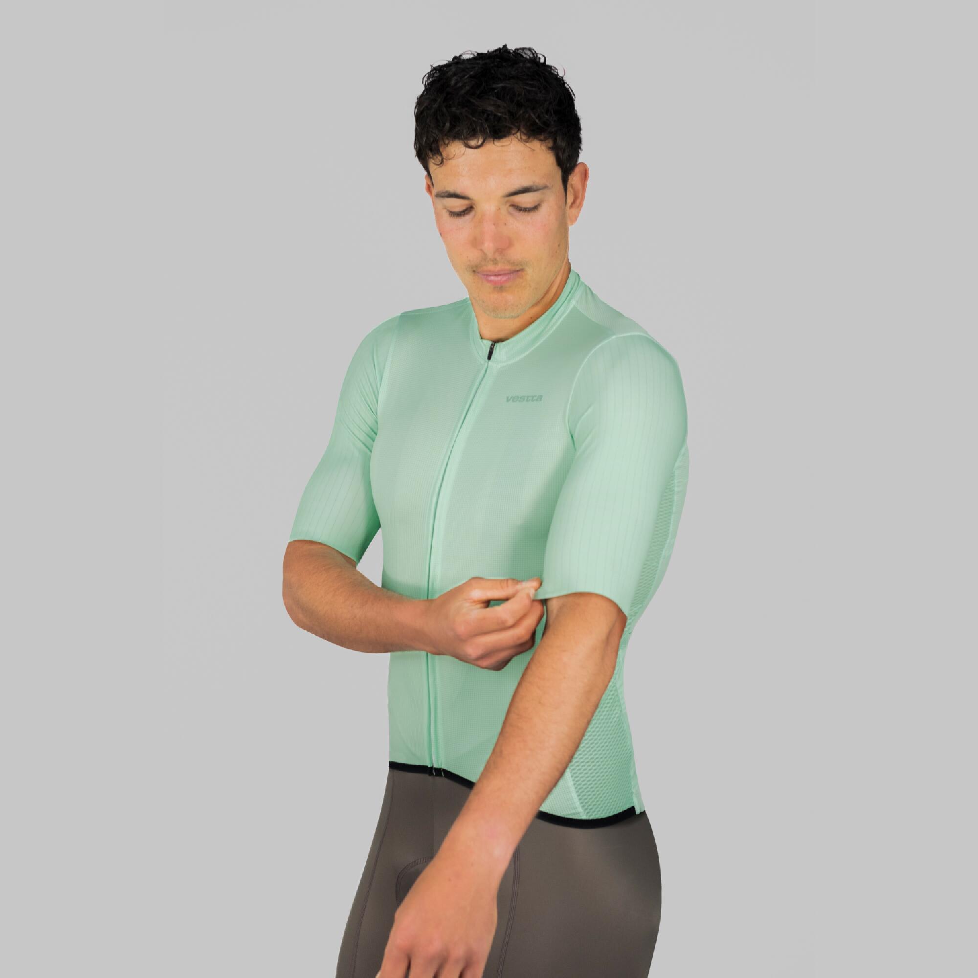 Maillot ciclismo manga corta unisex Vestta Pro Plus Mint 3/10