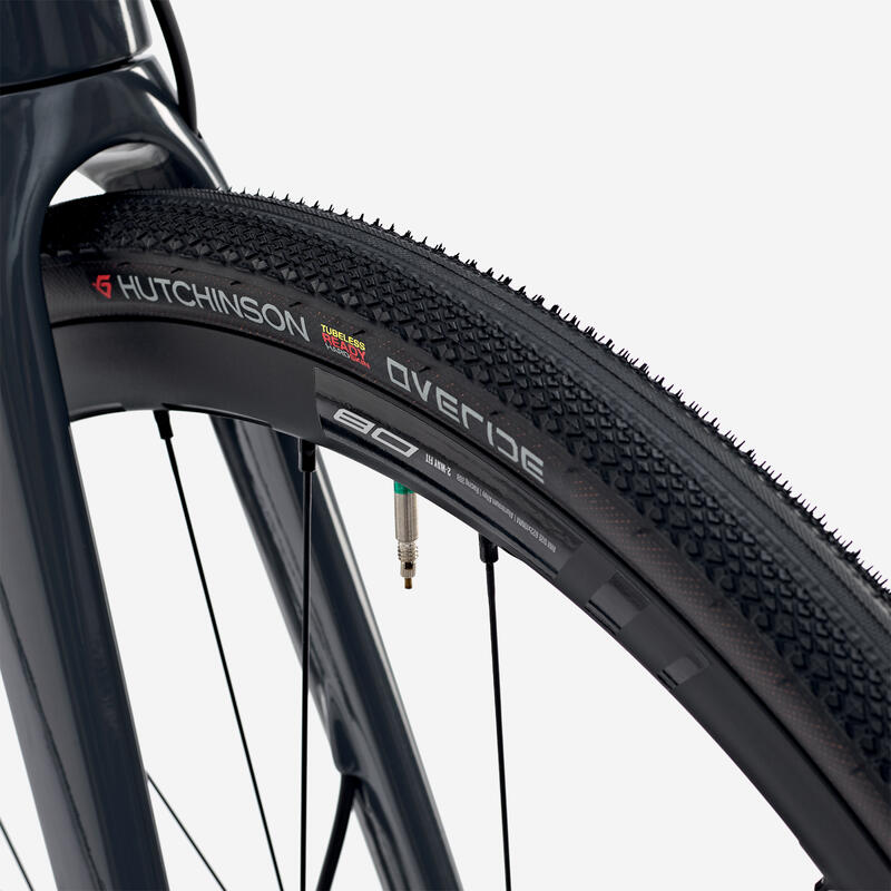 Bicicletă șosea Endurance Allroad SRAM APEX AXS 1x12V, NCR CF Gri