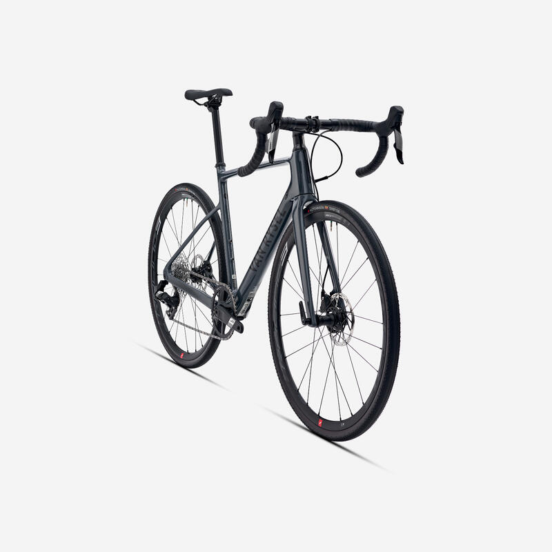Bicicletă șosea Endurance Allroad SRAM APEX AXS 1x12V, NCR CF Gri