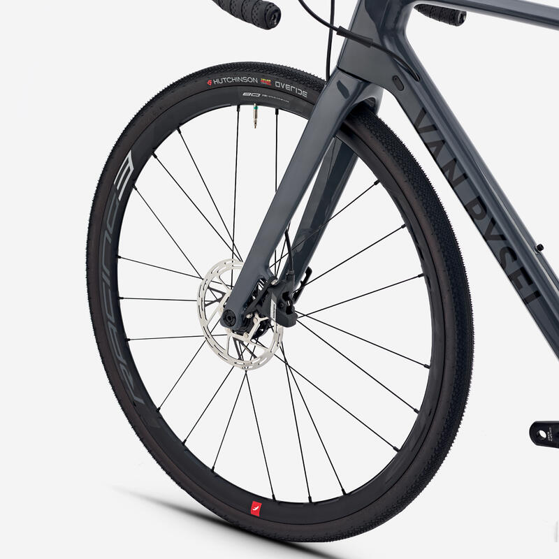 Bicicletă șosea Endurance Allroad SRAM APEX AXS 1x12V, NCR CF Gri