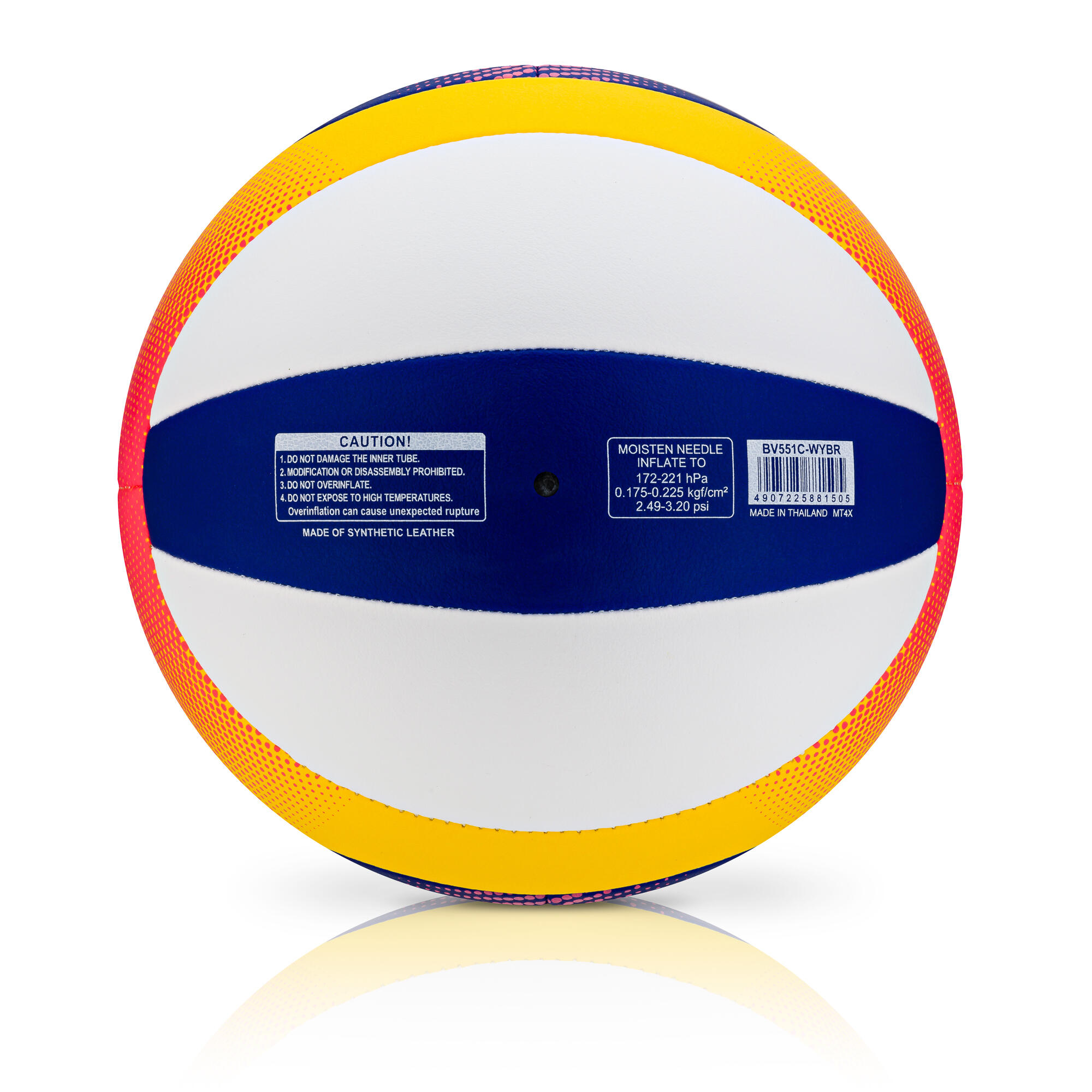 Piłka do siatkówki plażowej Mikasa BV551C Beach Classic 4/4