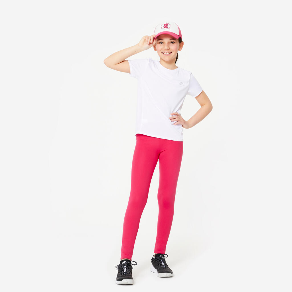 Girls' Breathable Leggings - Pink