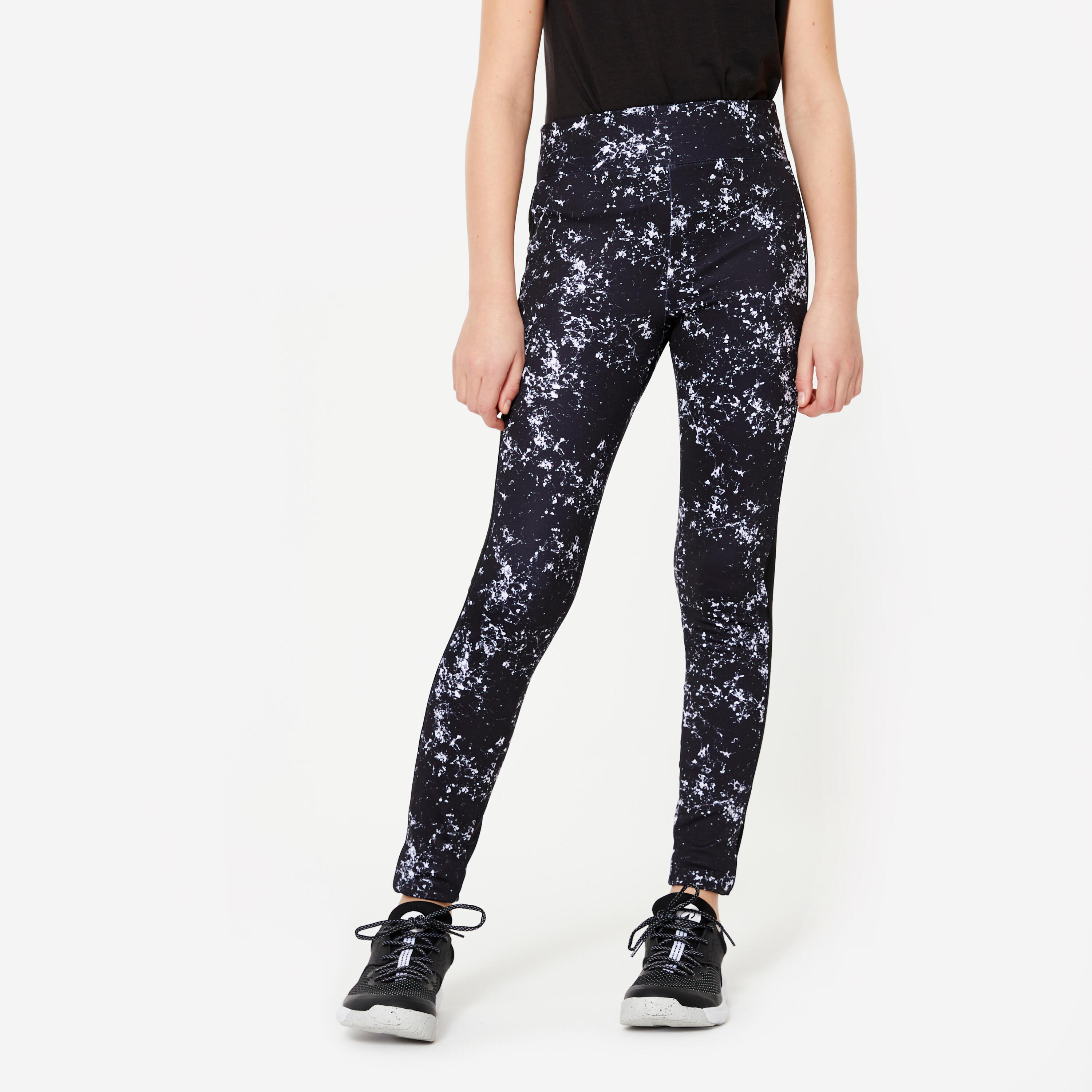 DOMYOS Ademende legging voor meisjes S500