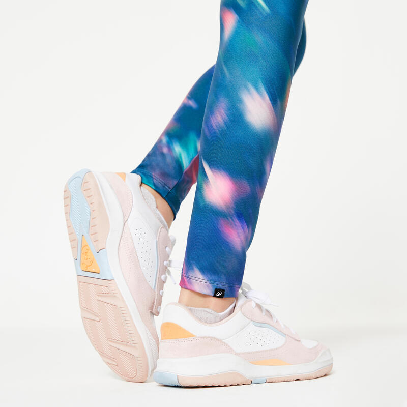 Leggings Respiráveis de Educação Física Menina Estampado Multicolor