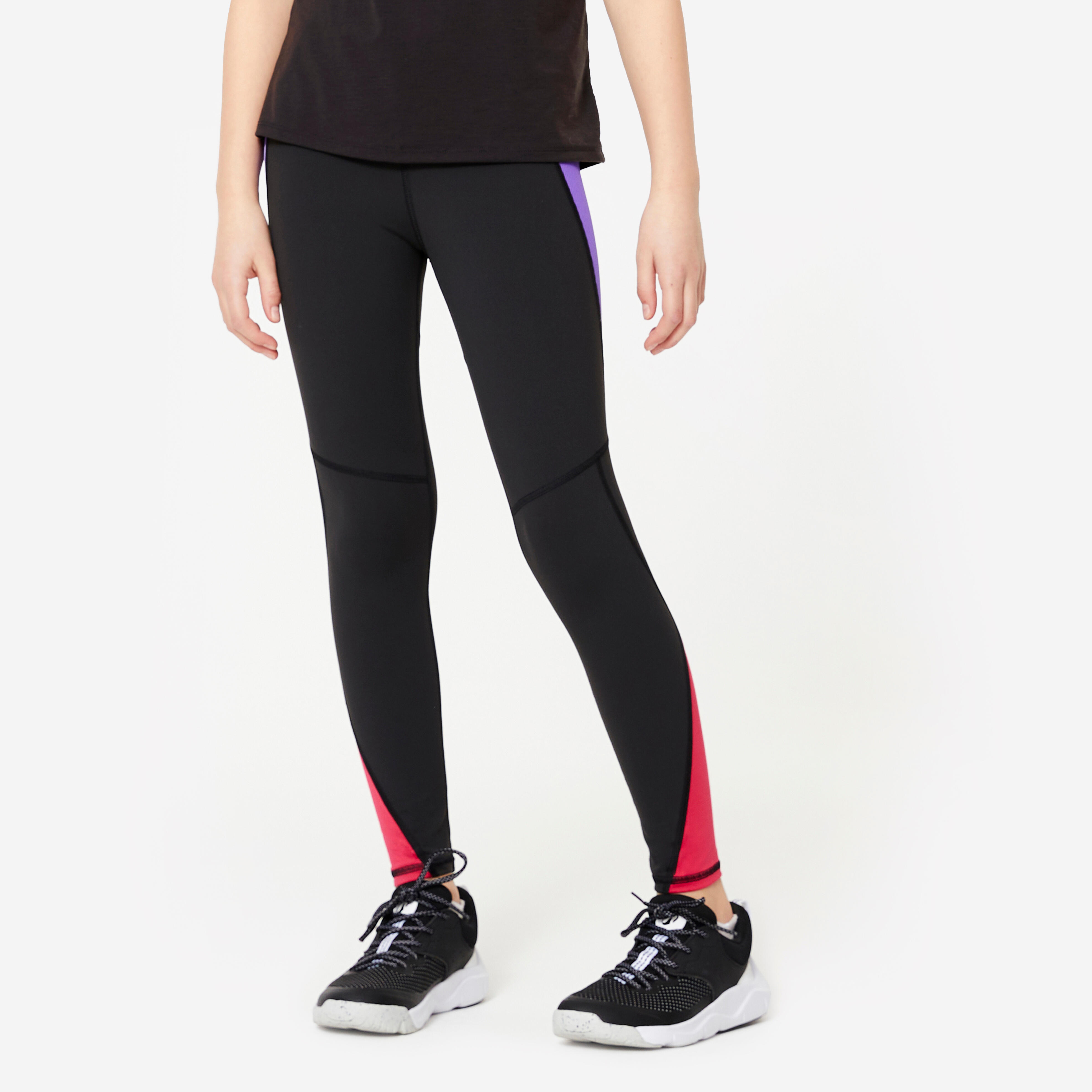 Girl's breathable legging - black