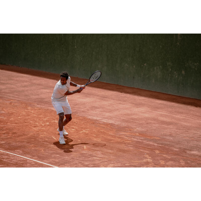 Erkek Kısa Kollu Tenis Tişörtü - Bej - Dry - Gaël Monfils