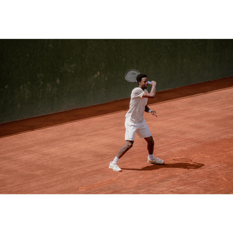 Erkek Kısa Kollu Tenis Tişörtü - Bej - Dry - Gaël Monfils