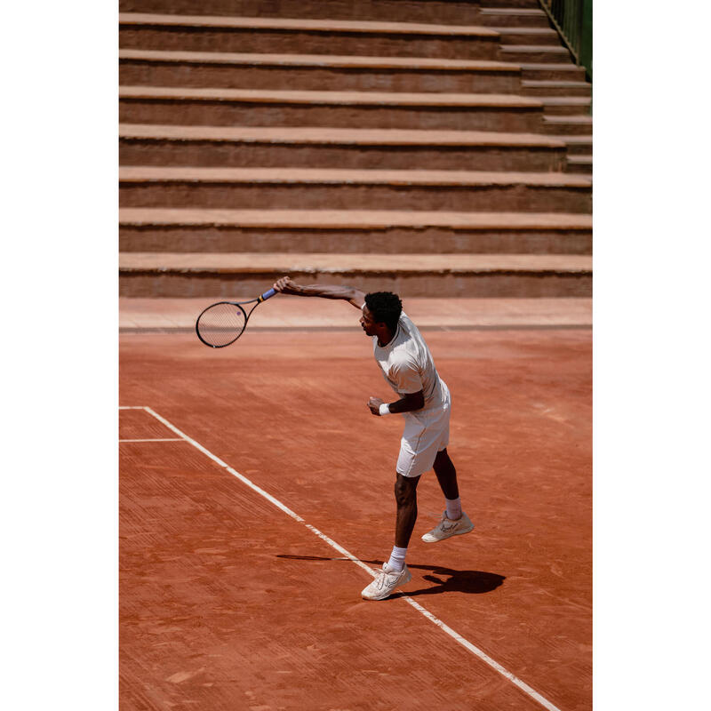 Erkek Kısa Kollu Tenis Tişörtü - Bej - Dry - Gaël Monfils