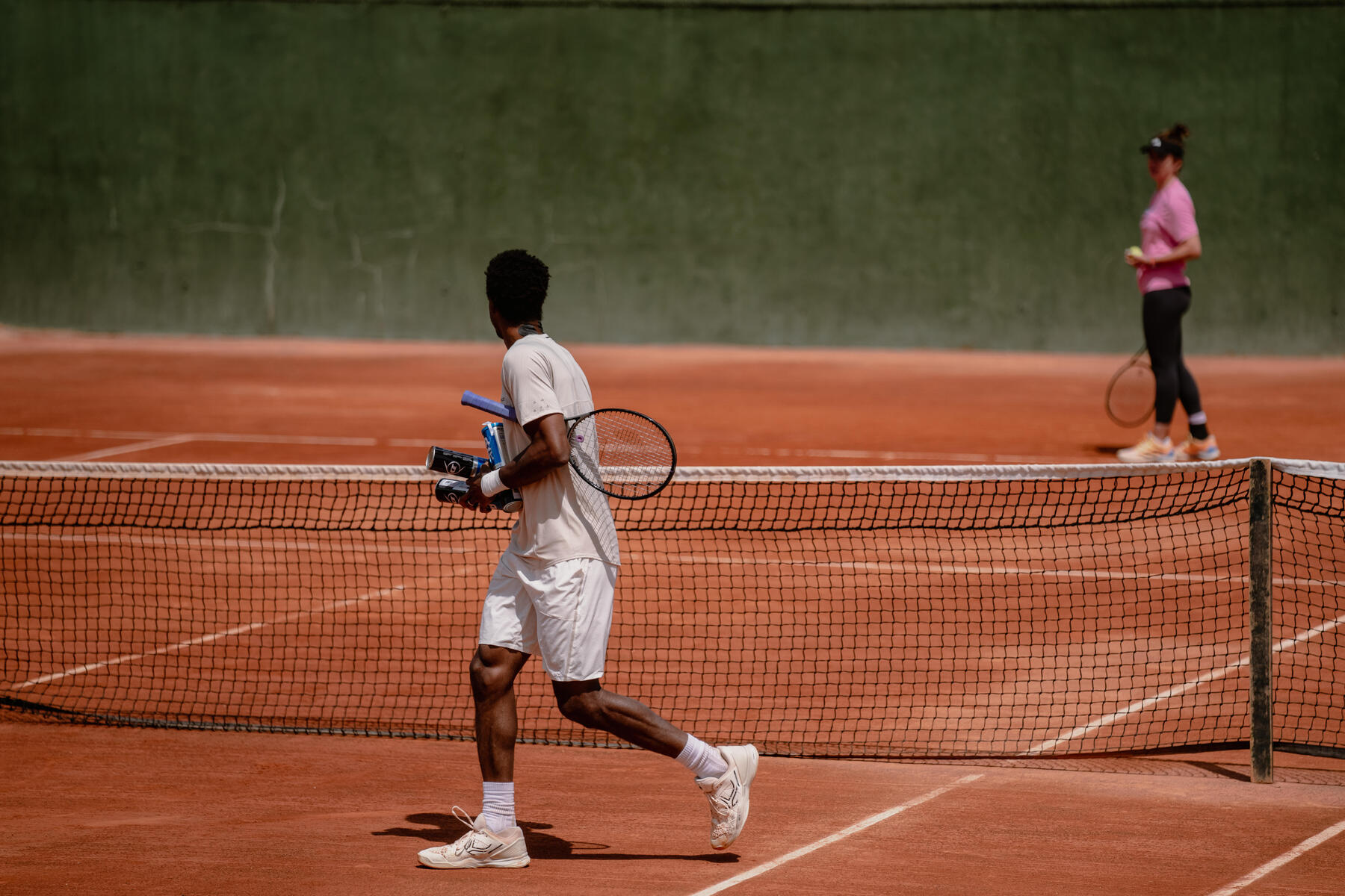 Tennis - histoire court en terre battue
