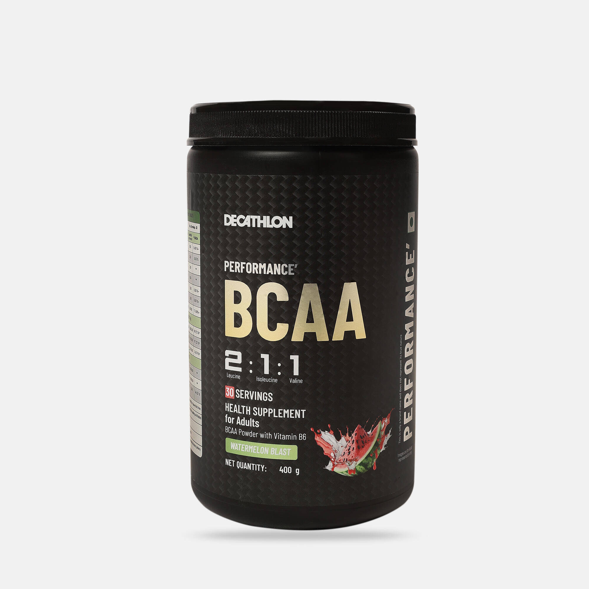BCAA Watermelon 400g - Essential Amino Acids, Reduces Fatigue, Vitamin-Enriched
