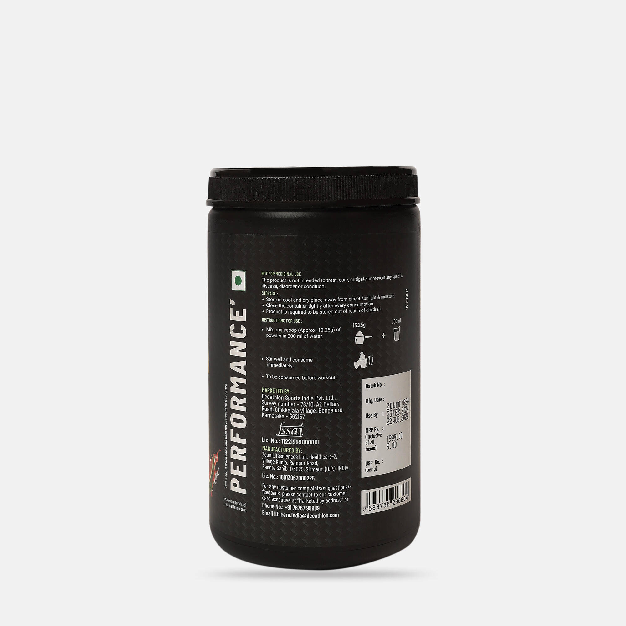 BCAA Watermelon 400g - Essential Amino Acids, Reduces Fatigue, Vitamin-Enriched -  3