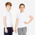 Kid's Multi-sport Crew Neck Breathable T-Shirt 100 - Ultra White
