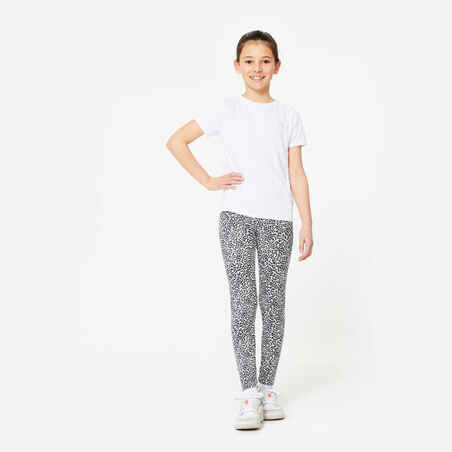 Kids' Unisex Multisport Breathable T-Shirt - White