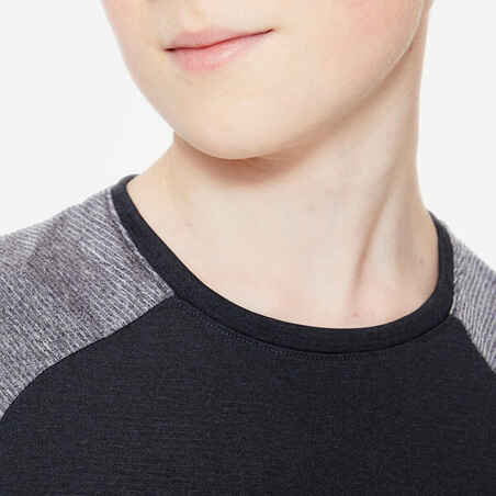 Kids' Technical Breathable T-Shirt S900 - Black