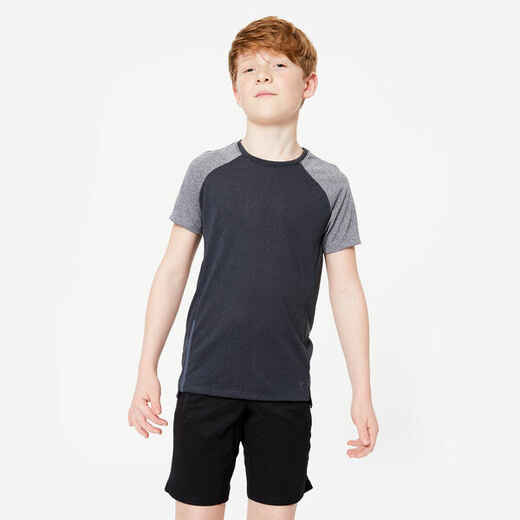 
      Kids' Technical Breathable T-Shirt S580 - Black
  